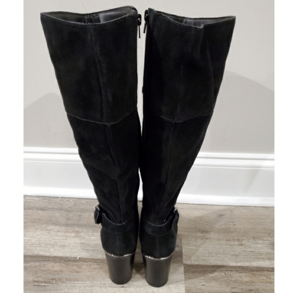 Bandolino Ollia Suede Block Boot SZ 10 - Picture 5 of 8